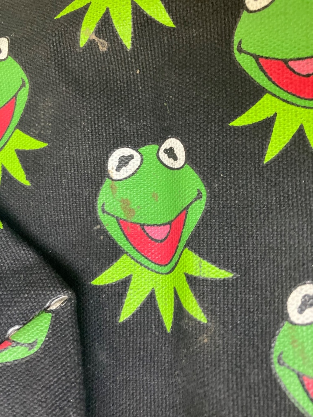 Kermit the Frog Canvas Tote Bag NEW - Picture 7 of 8